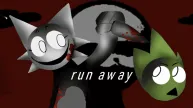 FNF x Sprunki – Run Away – Wenda vs Pico