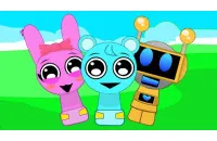 Play Incredibox Party Frozen Sprunki Beat now!