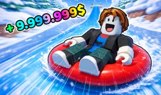 Obby: Ice Slide +1 Speed