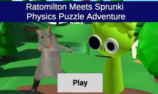 Ratomilton Meets Sprunki Physics Puzzle Adventure