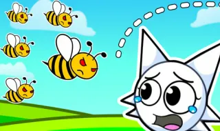 Save Venda Sprunki from Bees!