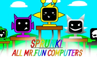 Sprunki but All Mr. Fun Computers