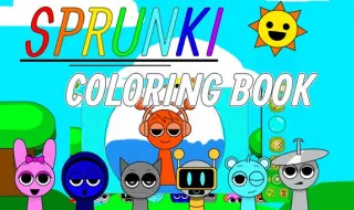 Sprunki Coloring Books