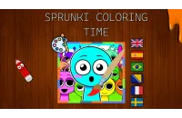 Play Sprunki Coloring Time now!