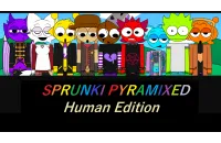 Play Sprunki Pyramixed: Human Edition now!