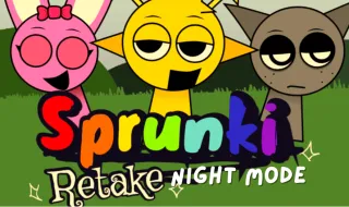 Sprunki Retake Night Mode
