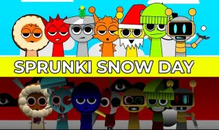 Sprunki Snow Day