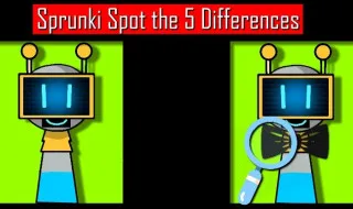 Sprunki Spot the 5 Differences