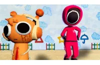 Play Squid Sprunki Dance Game now!